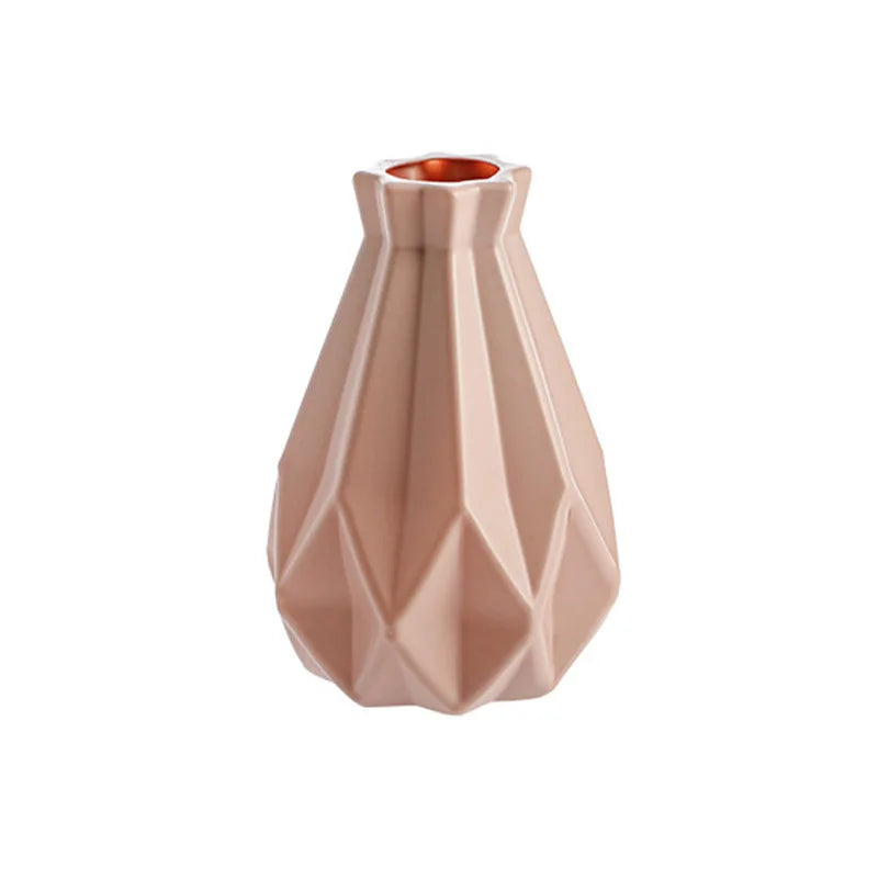 White Plastic Decorative Vase