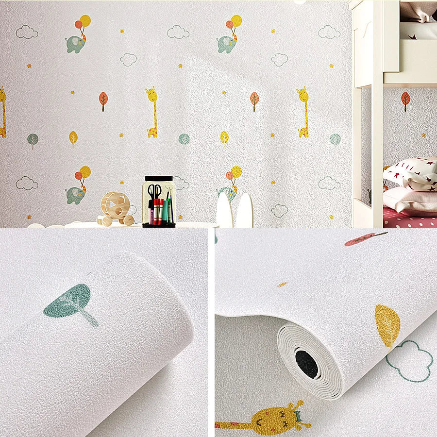 Linen Self-Adhesive Wall Stickers