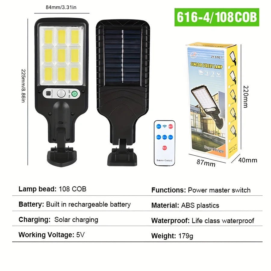 Solar Sensor Street Lamp