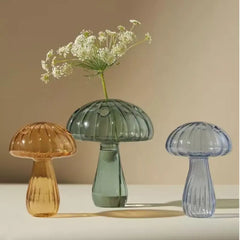 Transparent Jelly Mushroom Vase