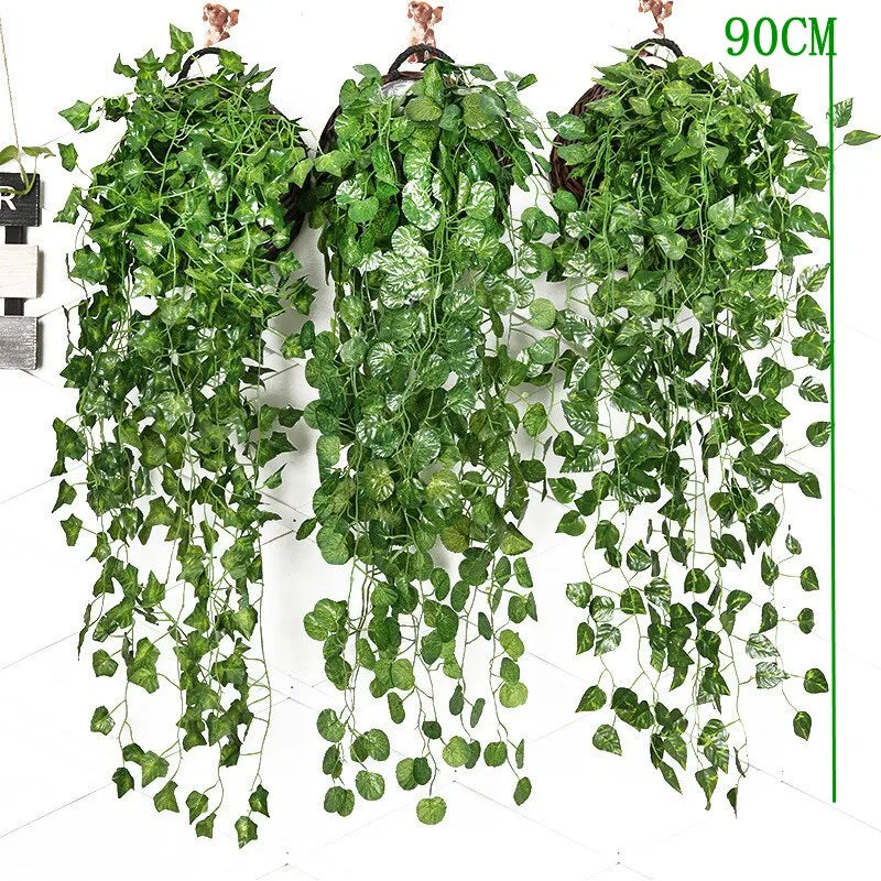 Artificial Green Vine Wall Decor