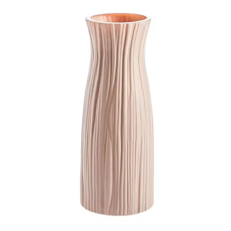 White Plastic Decorative Vase