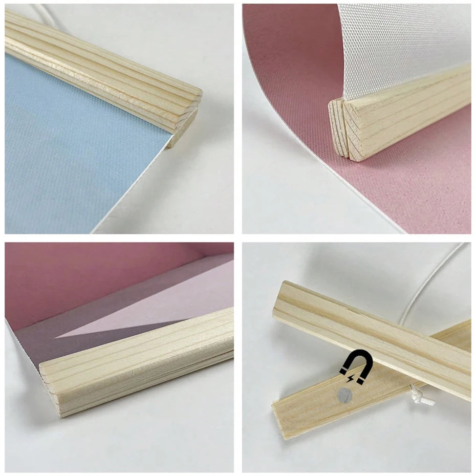 Magnetic Wooden Picture Hanger