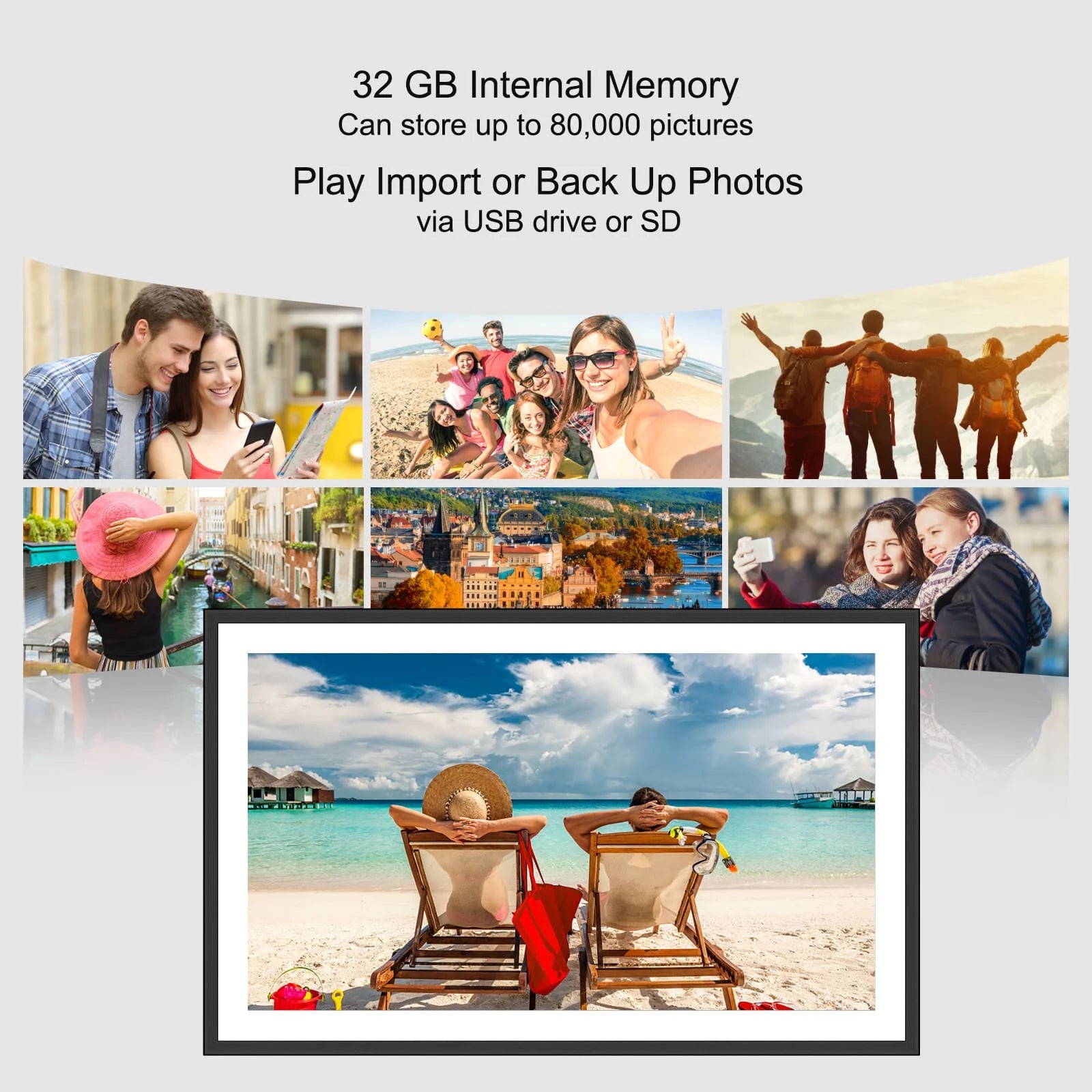 10.1 Inch Smart Digital Photo Frame